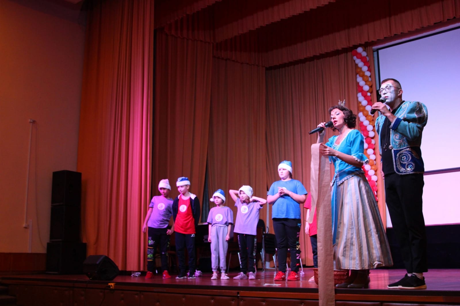 Концерт-встреча с детьми из ДНР, находящимися на отдыхе в оздоровительном комплексе «Снегири»