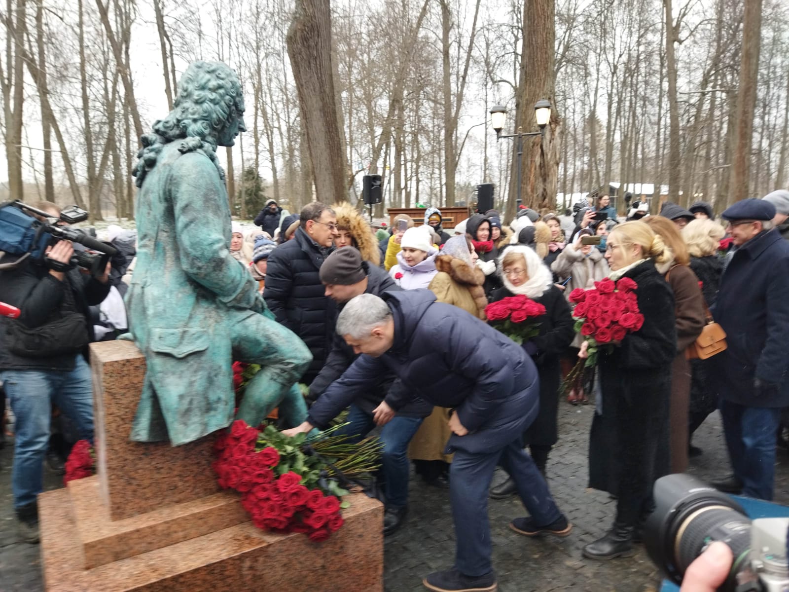Открытие памятника Василию Никитичу Татищеву